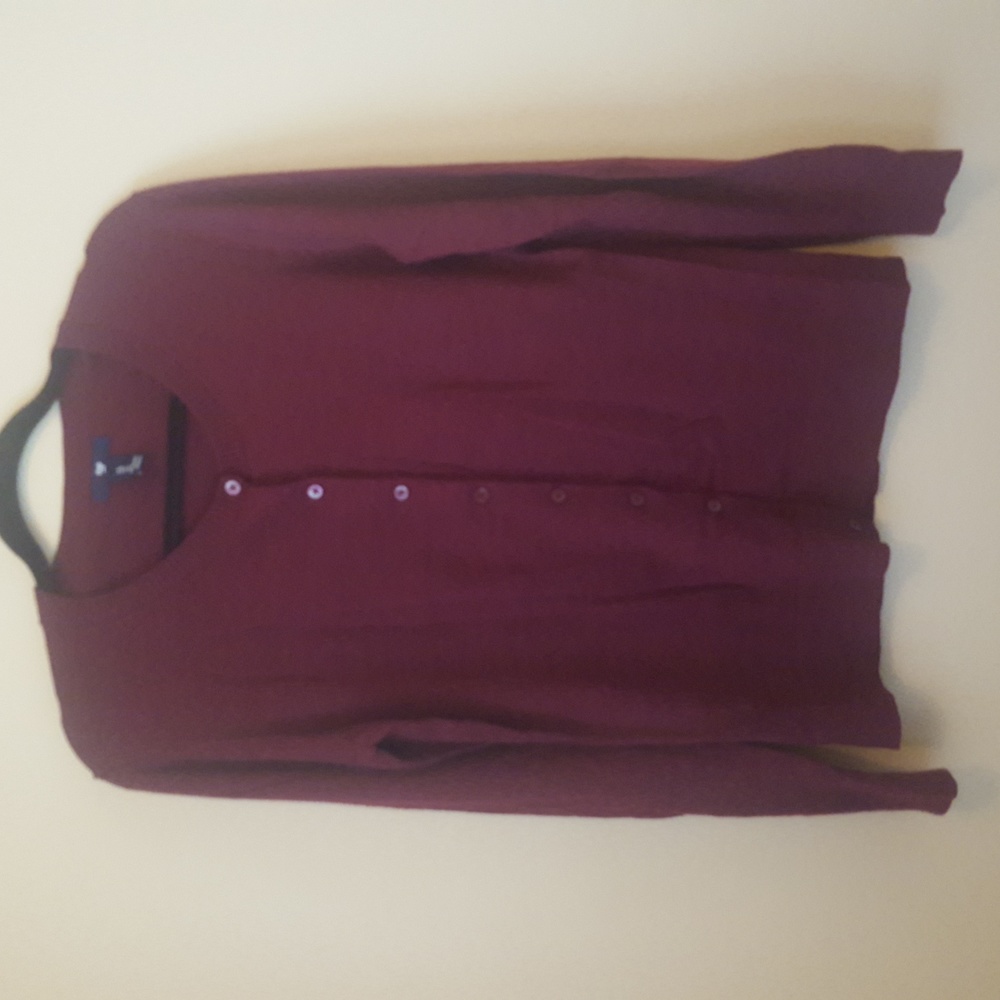 GAP Factory Cardigan - Burgundy colour, Size Large